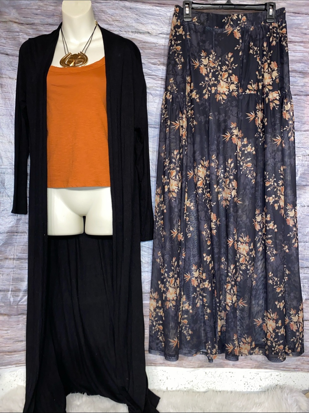 Everyday Chic Boutique Floral Print Mesh Wide Legged Pants